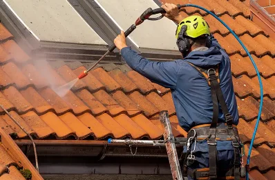 Démoussage et hydrofuge de toiture à Moragne
